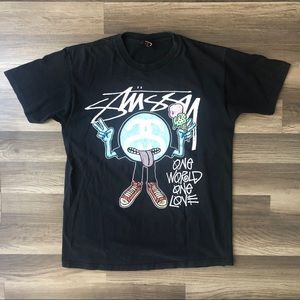 Stüssy One World On Love T-Shirt